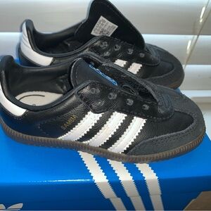 Kids adidas samba black